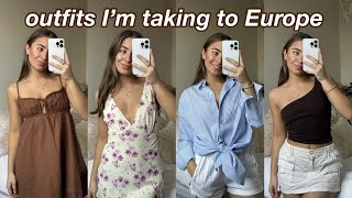 HELP ME CHOOSE OUTFITS FOR MY EURO SUMMER (and contiki)