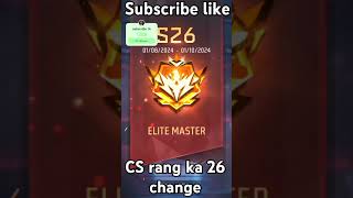 New #freefire ka CS ranker season change #motivation #motivationalquotes video vrel 😭