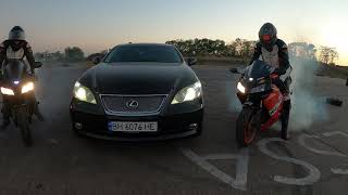 Lexus ES350 & Honda CBR600rr