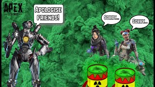 Forcing Toxic Players To Say Sorry! (They Don't Learn!) Apex Legends Funny Moments