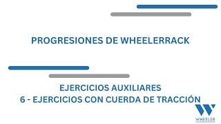 08 PROGRESIONES DE WHEELERRACK