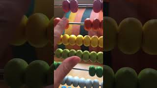 #public #asmr #shorts 🧡💚💙waiting room abacus, part 2 #closeup #whitenoise #softsounds #toys