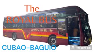 ROYAL BUS OF VICTORY LINER. CUBAO-BAGUIO ROUTE. #baguio #cordillera #victoryliner