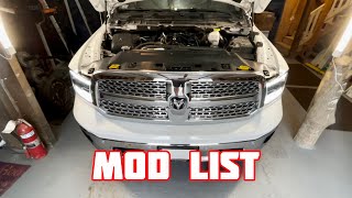 RAM 1500 MOD LIST