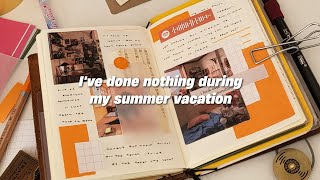 + summer vacation is for doing nothing | traveler's notebook journal with me #94