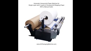 Automatic Honeycomb Paper Cutting Machine for Honeycomb Wrapping Paper