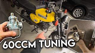 TUNING mit 60ccm auf der SIMSON | Einbau und Vorstellung | 60/4/3 Racing MK2