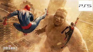 Spider Man 2   SANDMAN Boss Fight PS5