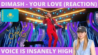 REACTION to Dimash - Your Love | Moscow 2020 🤯