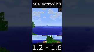 Ewolucja tego samego seeda od 1.0 do 1.19 | Minecraft