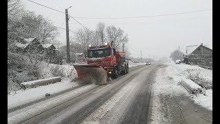 Circulația pe drumurile din județul Neamț, afectată de NINSORI și VISCOL