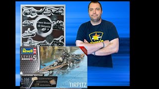 Revell Tirpitz 1/350 Platin Edition in Box Review