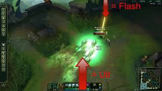 Advanced League Tips - Hecarim: E charge and Ult Flashing