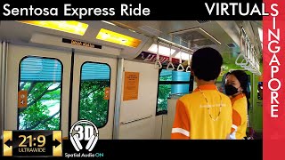 Singapore Walk - Sentosa Express Ride