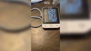 Metene Blood Pressure Monitor Upper Arm BP Cuff Machine Review, Metene blood pressure cuff and app