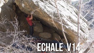 Tristan Chen // Echale (V14) // Clear Creek Canyon, CO