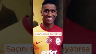 Galatasaray'da Saçını Sarı Yapan 109 Oluyor...