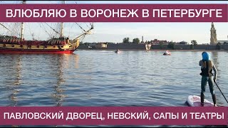 Лучшие моменты путешествия в Петербург/Сапы, театры, Павловск