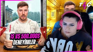 Nemesis - 1 Dolar vs. 500.000 Dolarlık Deneyimler! - İzliyor! - MrBeast