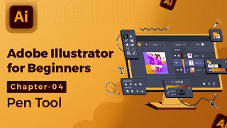 Adobe Illustrator Course for Beginner in Hindi/हिंदी - 4. Pen Tool & Curvature Tool