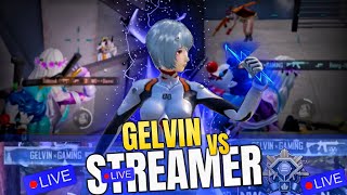 GELVIN vs LIVE STREAMER SQUAD!!💯 ACE MASTER CLUTCHES | BGMI