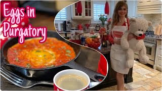 How To Make AMAZING Eggs In Purgatory | Shakshuka | Eggs Poached In Tomato Sauce