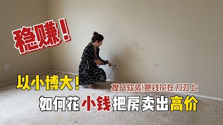 北美王小萌Glad Life 以小博大|如何花小钱把房卖出高价?