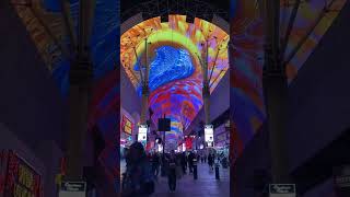 Fremont Street Las Vegas #shorts  #lasvegas #travel #fremontstreet #fun