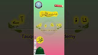 Eid Milad Un Nabi ﷺ  #islamicstatus #islamicvideo #eid #shorts #tauqeersicetacademy #poety