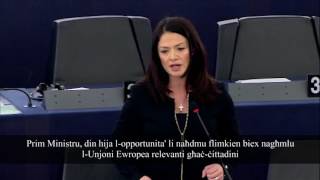 'Not ashamed to be Maltese' | Miriam Dalli welcoming Maltese Presidency