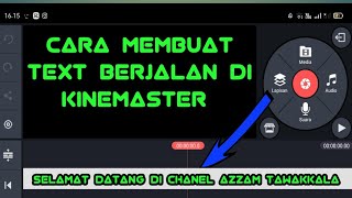 Cara Membuat Text Berjalan di Kinemaster seperti di tv sangat mudah