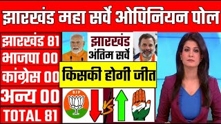 झारखंड विधानसभा चुनाव 2024: jharkhand Vidhansabha chunav 2024 Opinion Poll | BJP vs INC | JJP