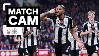 MATCH CAM 🎥 Nottingham Forest 1 Newcastle United 3 | Behind The Scenes