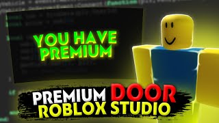 Roblox - Premium Pack 💥"Premium Pannel" & "Premium Door" System