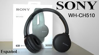 Sony WH-CH510 Español