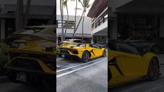 The best sounding v12 the SVJ🏎️☀️🌴 #lamborghini #lamborghinisvj #svj #automobile #miami #v12