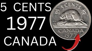 1977 CANADA COINS MOST VALUABLE NICKEL TO LOOK IN YOUR POCKET CHANGE WORTH EACH $2 MILLION