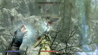 Launching things in Skyrim as always