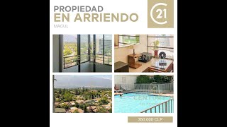 Arriendo Departamento 2D/2B 350.000 Punta de Rieles Metro Quilín Macul