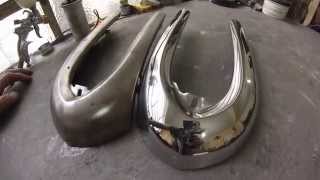 Biu Old Parts - restaurando a Grade dianteira da Chevy 52  - part 3