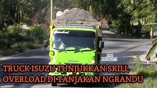 MOBIL DUMP TRUCK PASIRAN NGRANDU ! Detik detik dump truk tidak kuat di tanjakan ngrandu