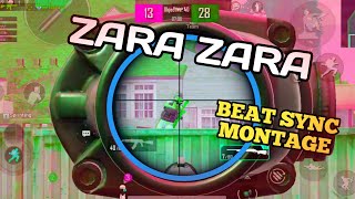 ZARA ZARA BAHEKTA HAI || PUBG BEAT SYNC MONTAGE || BEST EDIT MONTAGE || BADSHA GAMING ||