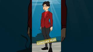 CONQUER FEAR #shorts #conquerfear #animation #staysharp #ai