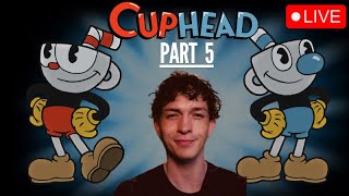 🔴 Chris plays CUPHEAD! - [Part 5]