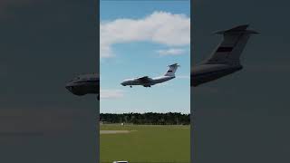 IL76 WEAPONS PLANE SEEN LANDING!! #shorts #dcs  #milsim #gaming