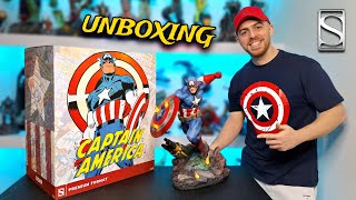 Sideshow Captain America premium format UNBOXING