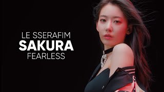 'FEARLESS' MV SAKURA cut  [LE SSERAFIM/르세라핌]