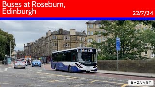 Buses at Roseburn, Edinburgh • Bus Vlog 22/7/24