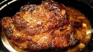 Roast Beef with Gravy & Chanterelles