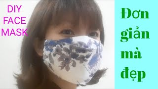 Cách may khẩu trang 3D bằng tay đơn giản nhất/ #4 How to make a mask